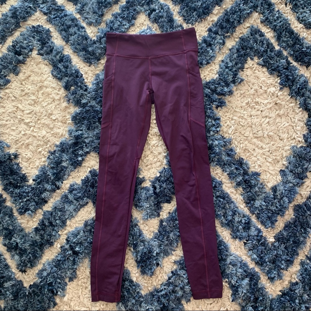Lululemon Dark Purple Leggings